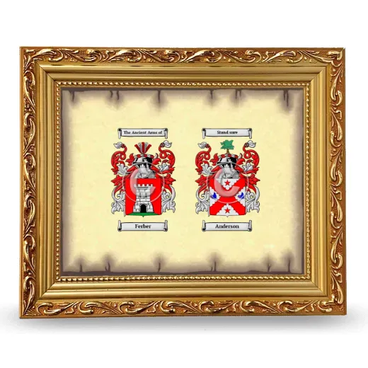 Anniversary Framed - Gold