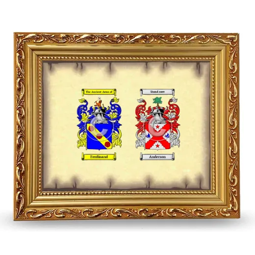 Anniversary Framed - Gold