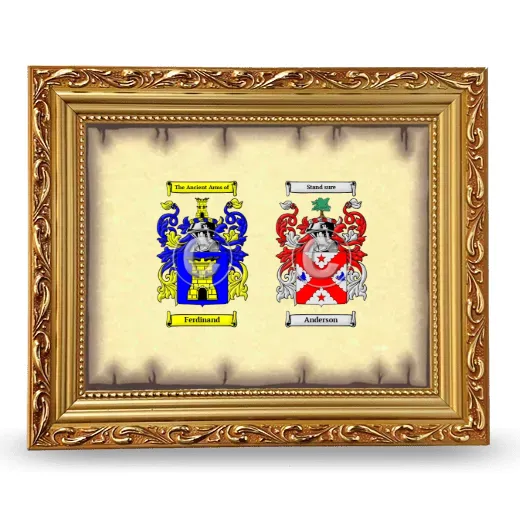 Anniversary Framed - Gold