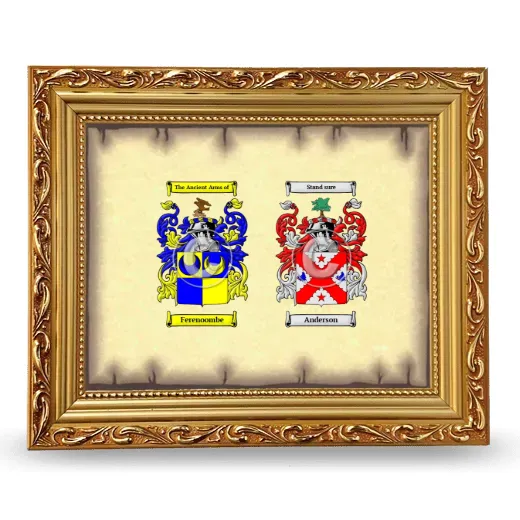 Anniversary Framed - Gold