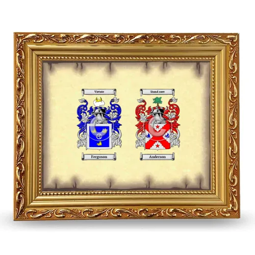 Anniversary Framed - Gold