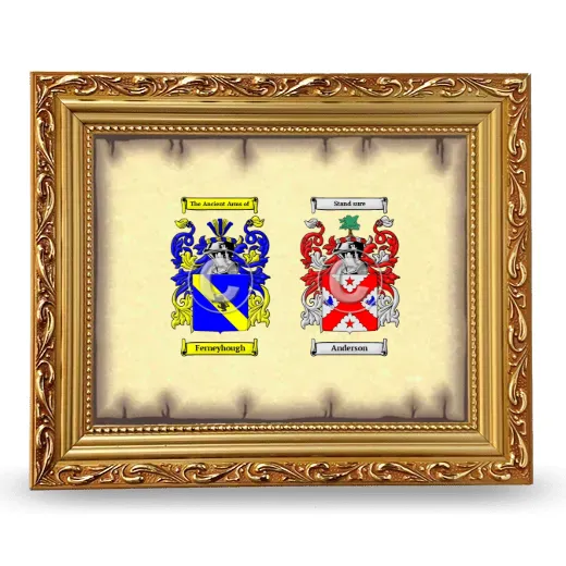 Anniversary Framed - Gold