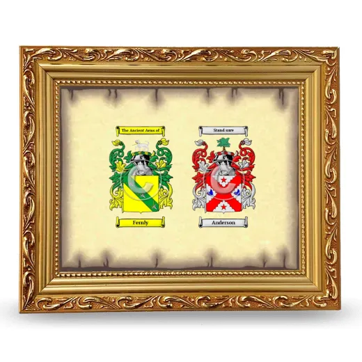 Anniversary Framed - Gold