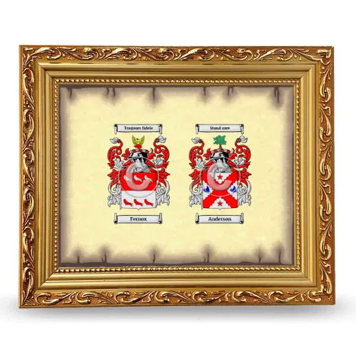 Anniversary Framed - Gold