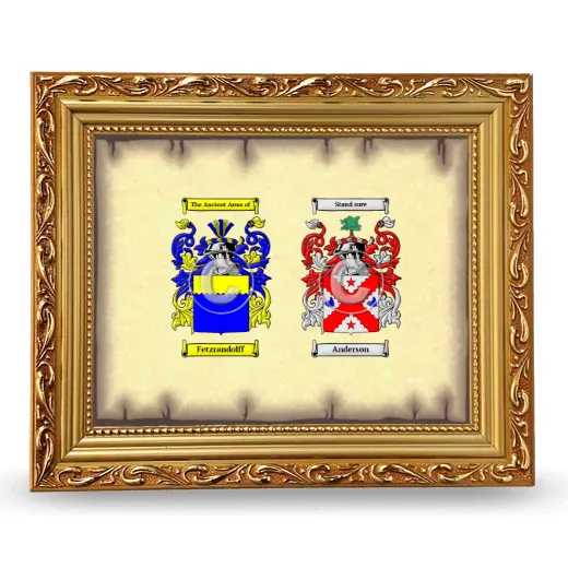 Anniversary Framed - Gold