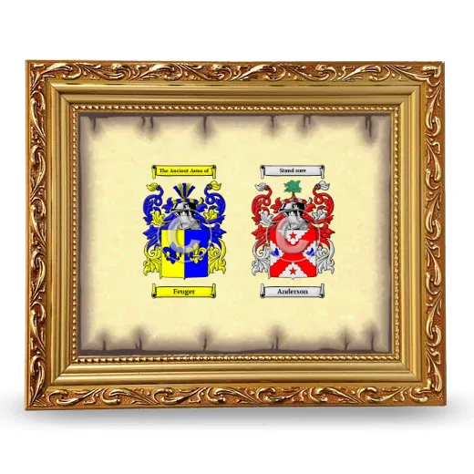 Anniversary Framed - Gold