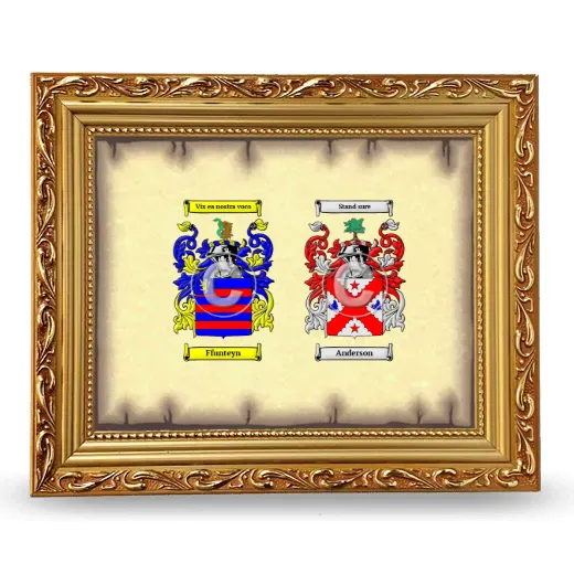 Anniversary Framed - Gold