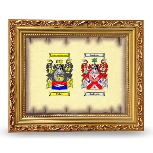 Anniversary Framed - Gold