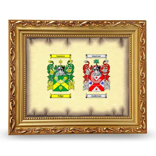 Anniversary Framed - Gold