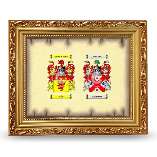 Anniversary Framed - Gold