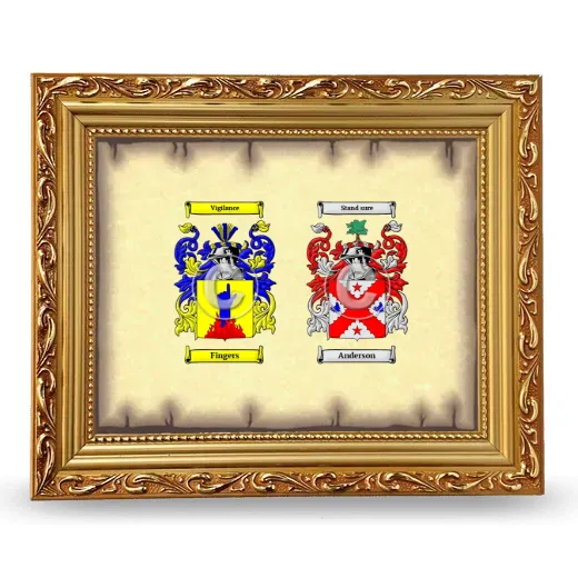 Anniversary Framed - Gold