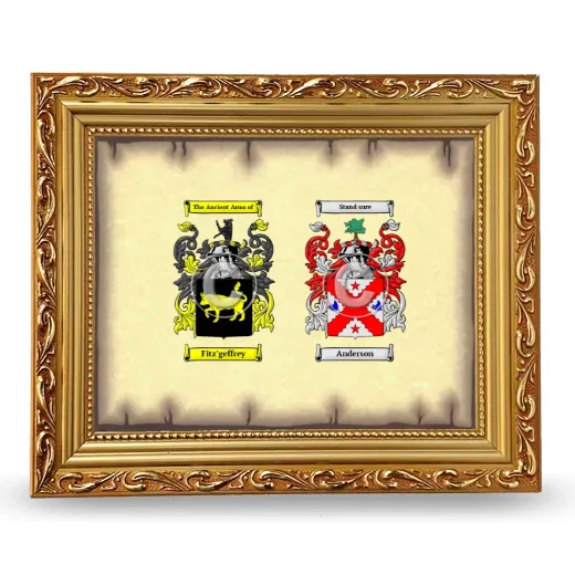 Anniversary Framed - Gold