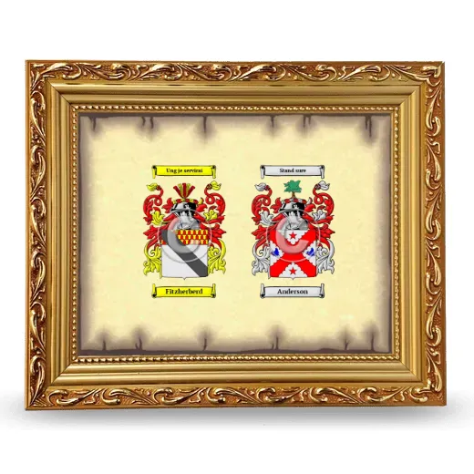 Anniversary Framed - Gold