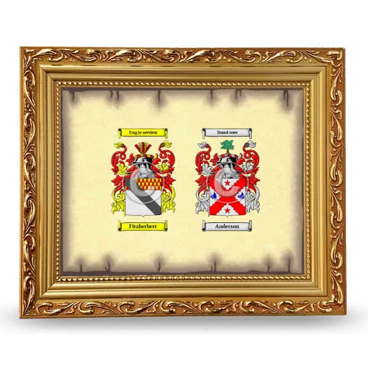 Anniversary Framed - Gold