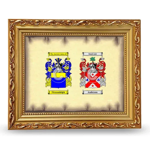 Anniversary Framed - Gold