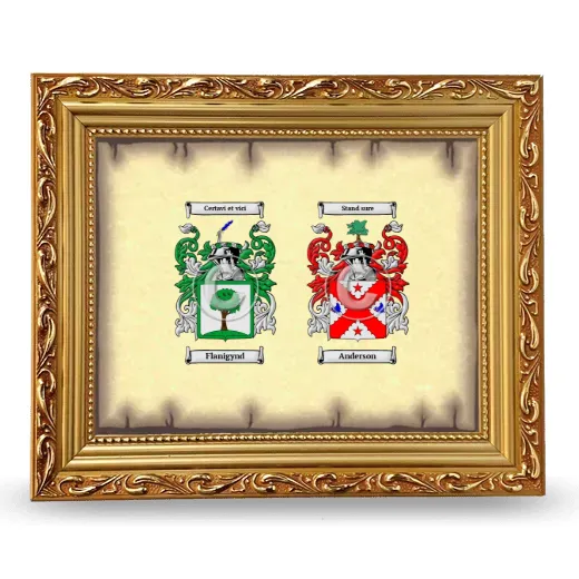 Anniversary Framed - Gold