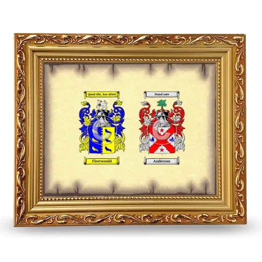 Anniversary Framed - Gold