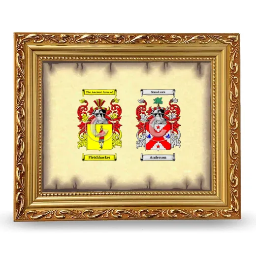 Anniversary Framed - Gold