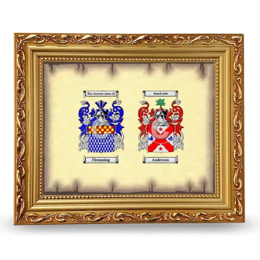 Anniversary Framed - Gold