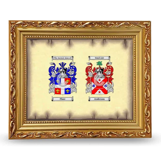 Anniversary Framed - Gold