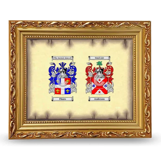 Anniversary Framed - Gold