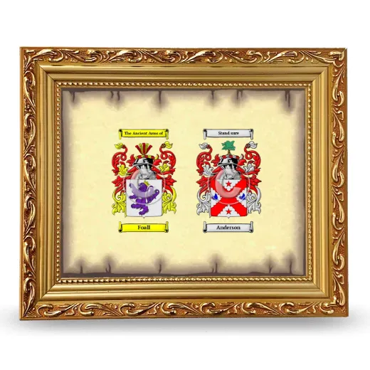 Anniversary Framed - Gold