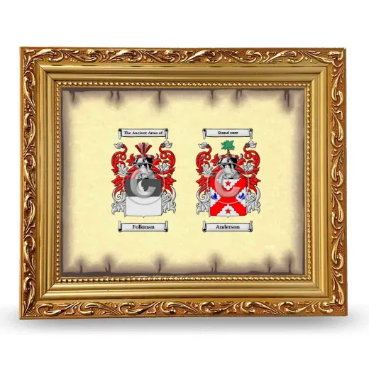 Anniversary Framed - Gold