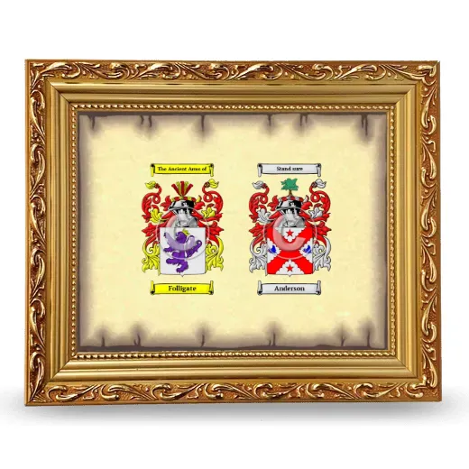 Anniversary Framed - Gold