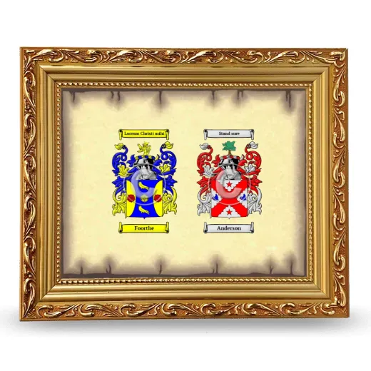 Anniversary Framed - Gold