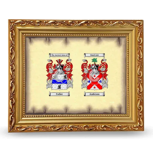 Anniversary Framed - Gold