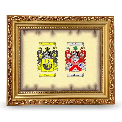 Anniversary Framed - Gold