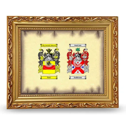 Anniversary Framed - Gold