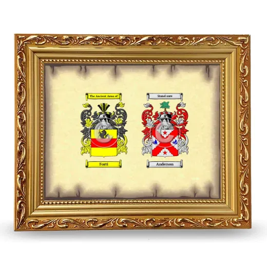 Anniversary Framed - Gold