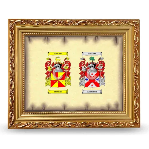 Anniversary Framed - Gold