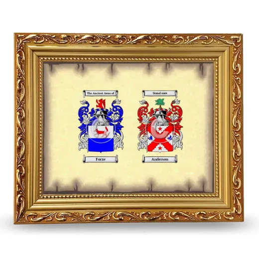 Anniversary Framed - Gold