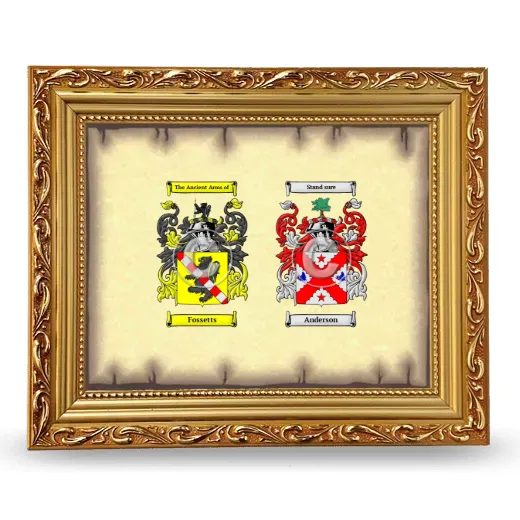 Anniversary Framed - Gold