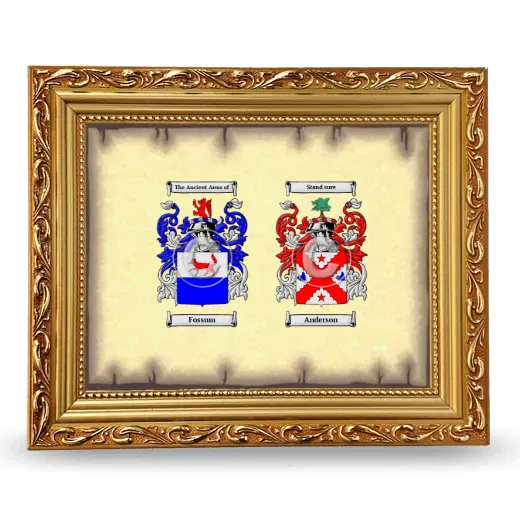 Anniversary Framed - Gold