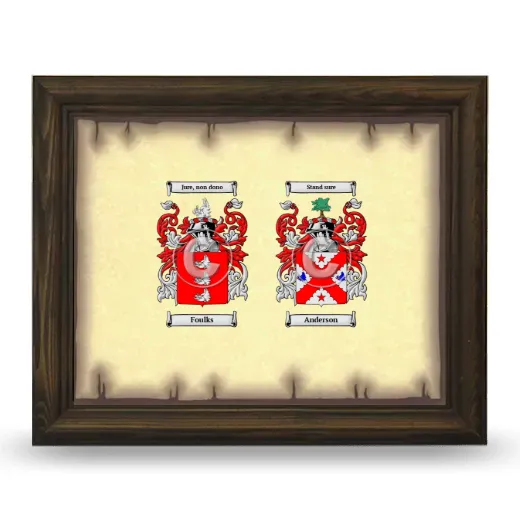 Anniversary Framed - Brown