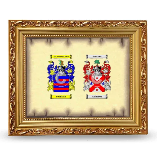 Anniversary Framed - Gold