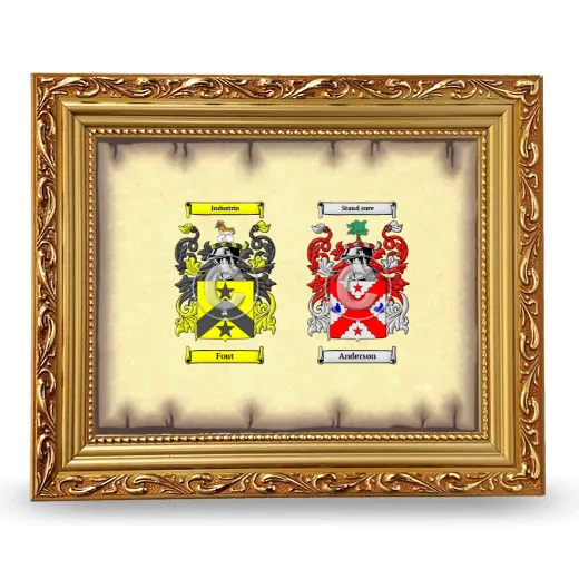 Anniversary Framed - Gold