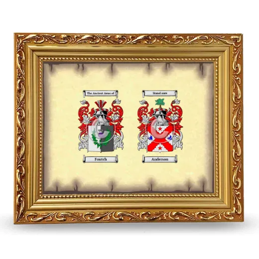 Anniversary Framed - Gold