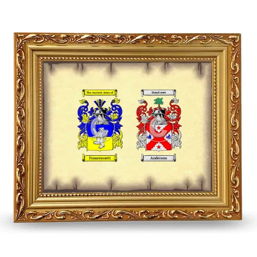 Anniversary Framed - Gold