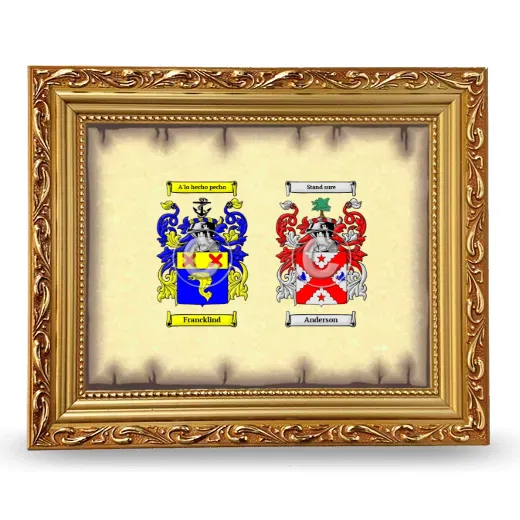 Anniversary Framed - Gold