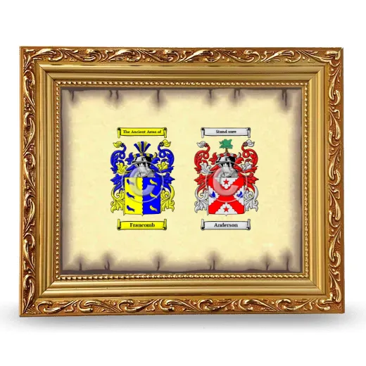 Anniversary Framed - Gold