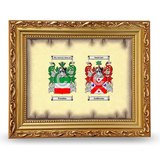 Anniversary Framed - Gold