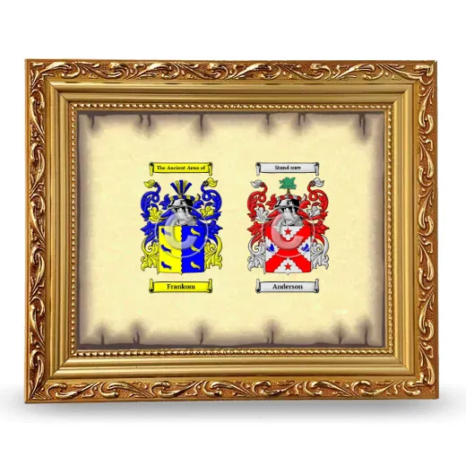 Anniversary Framed - Gold