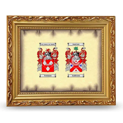 Anniversary Framed - Gold