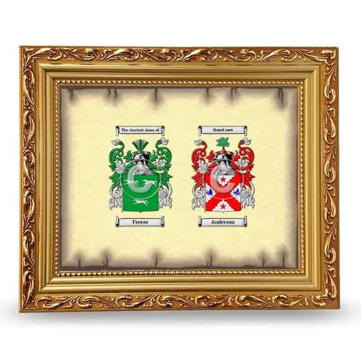 Anniversary Framed - Gold