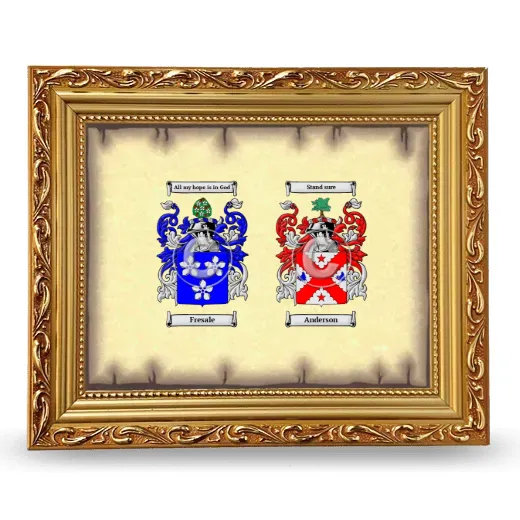 Anniversary Framed - Gold