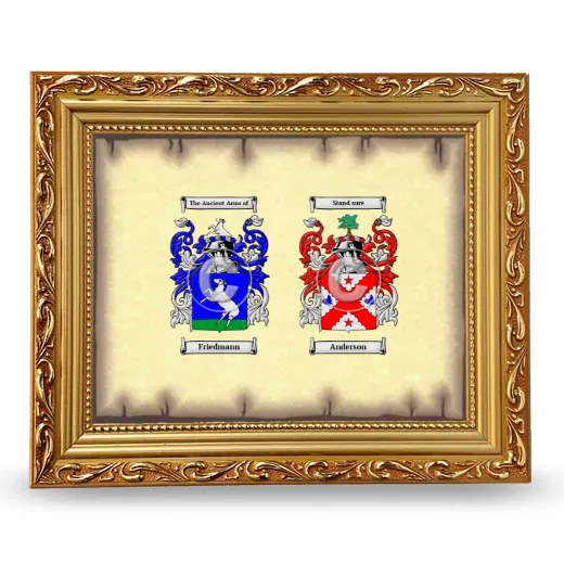 Anniversary Framed - Gold